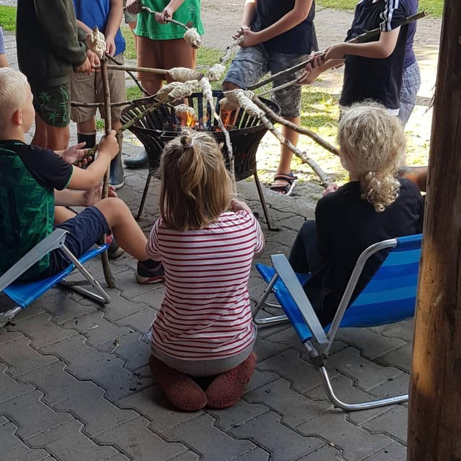 Basic Ingerichte Vouwwagen Op Camping Westenenk, Wijster المظهر الخارجي الصورة